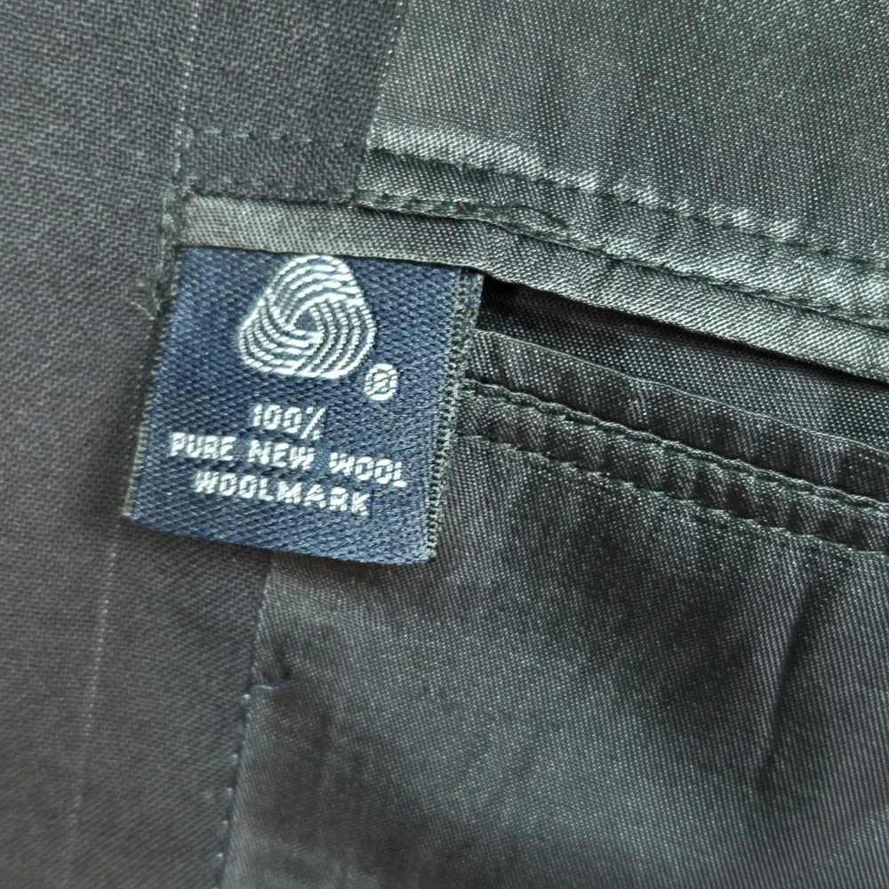 Brooks Brothers Blazer Mens 39 Navy Blue Pinstripe Wool Brooksease Sport Coat